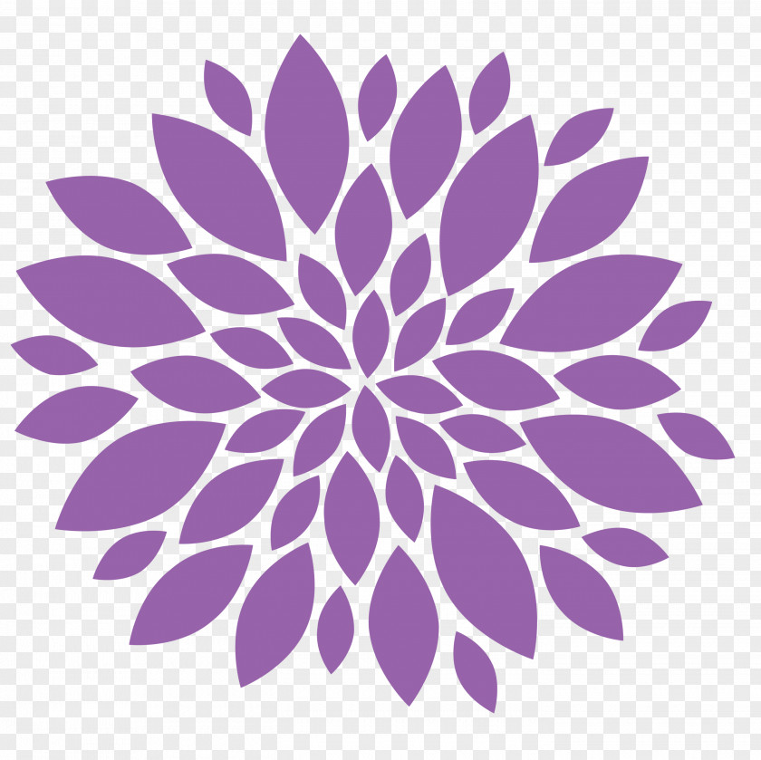 Lilac Flower Cliparts Dahlia Clip Art PNG