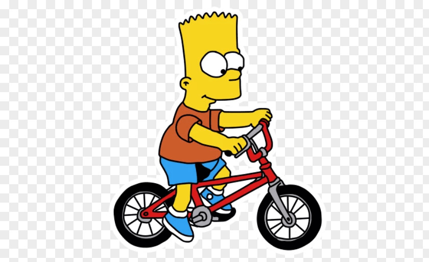Bart Simpson Download Bicycle Frames Drivetrain Part Wheels BMX Bike PNG