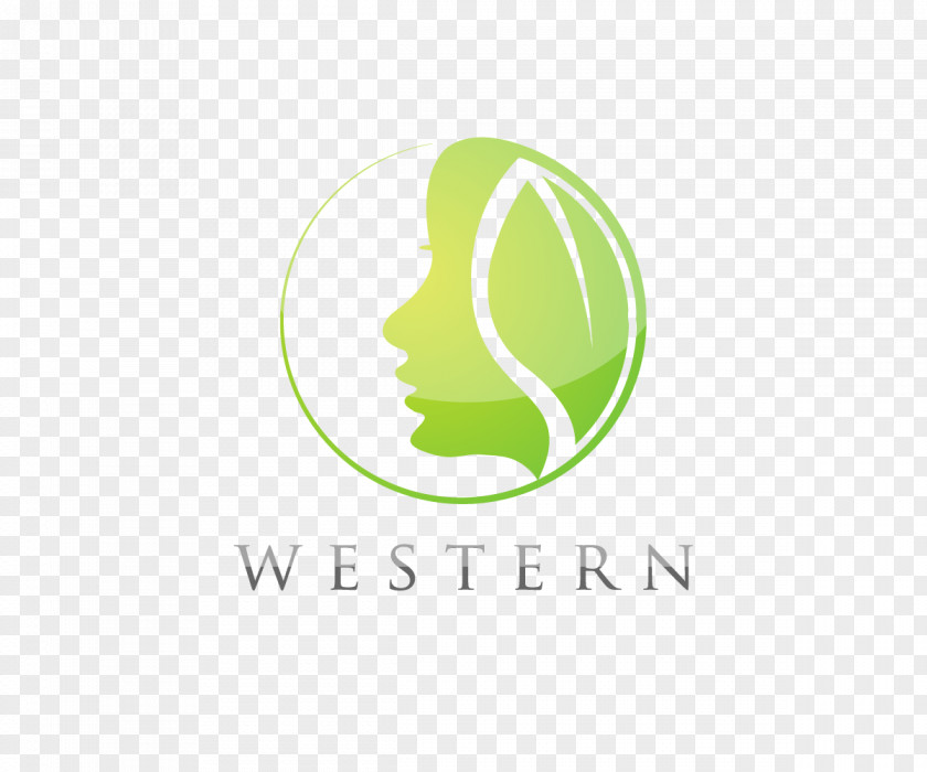 Beauty Clinic Flyer Logo Brand Green PNG