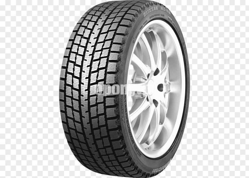 Car BLIZZAK Bridgestone Run-flat Tire PNG