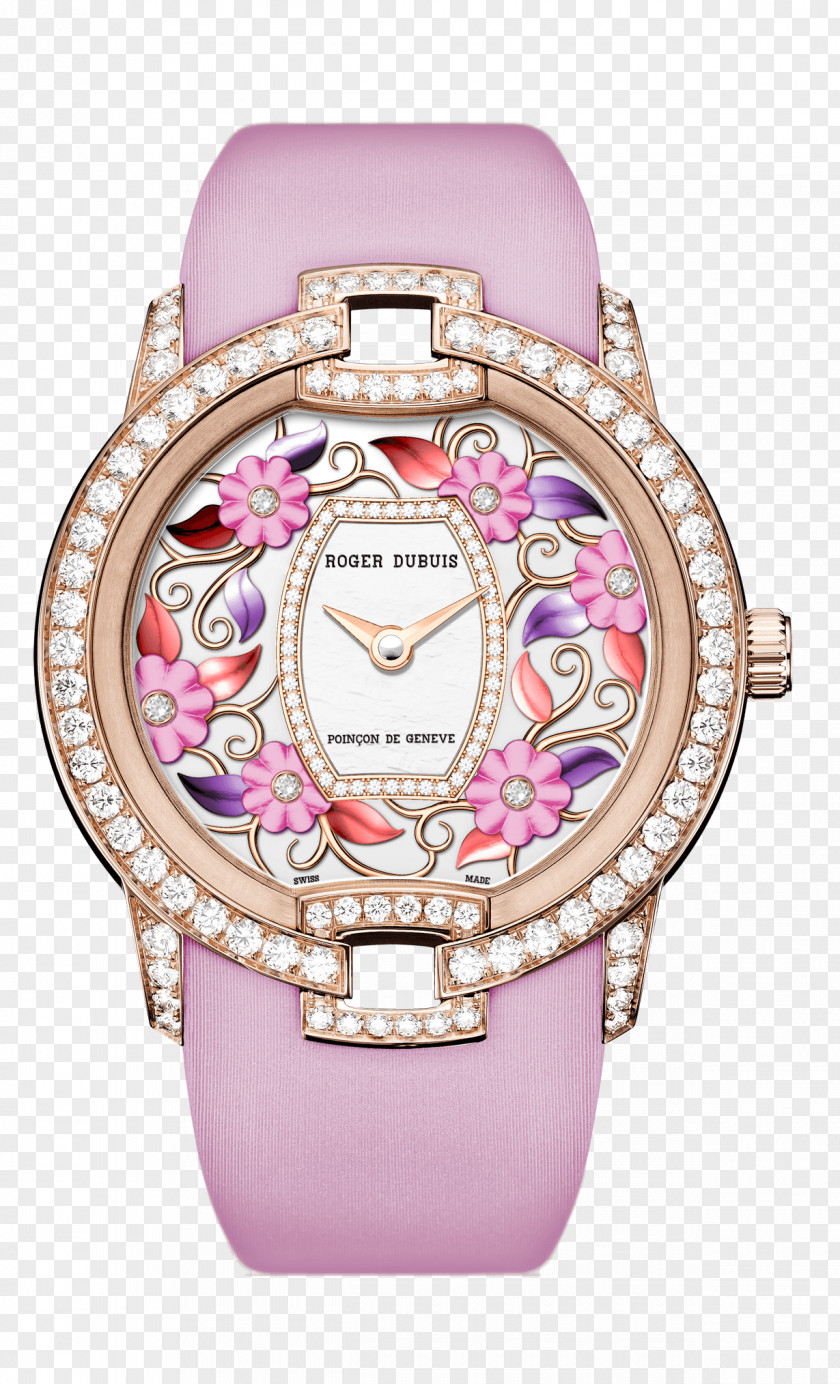 Gold Blossom Roger Dubuis Watchmaker Jewellery Movement PNG