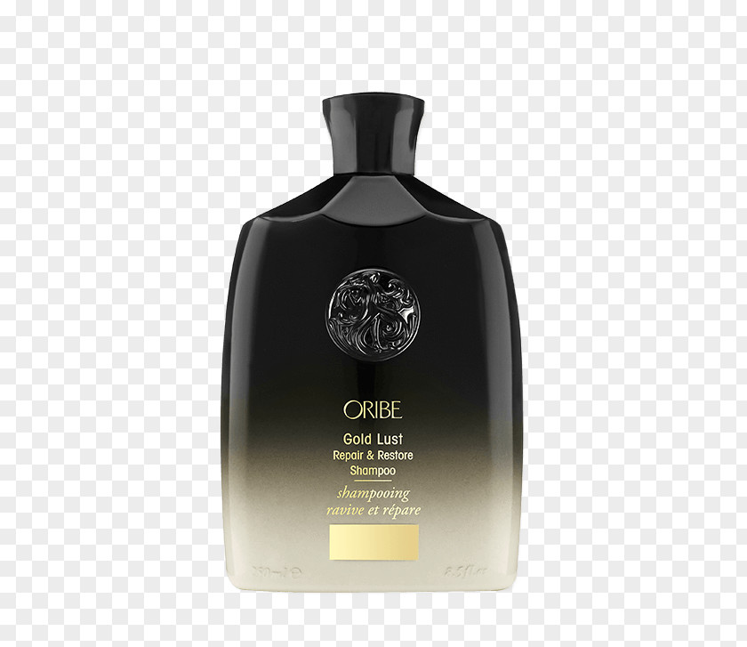 Oribe Hair Care Gold Lust Repair & Restore Shampoo Conditioner Cosmetics PNG