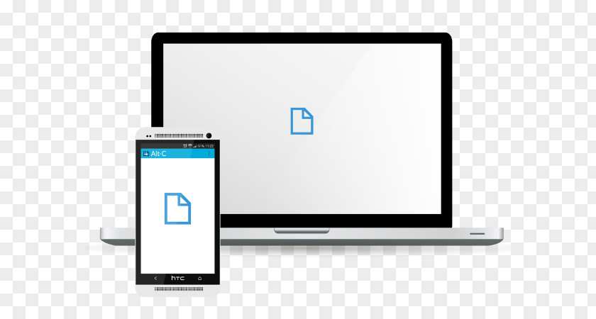 PC And Smartphone Output Device Personal Computer Clipboard PNG