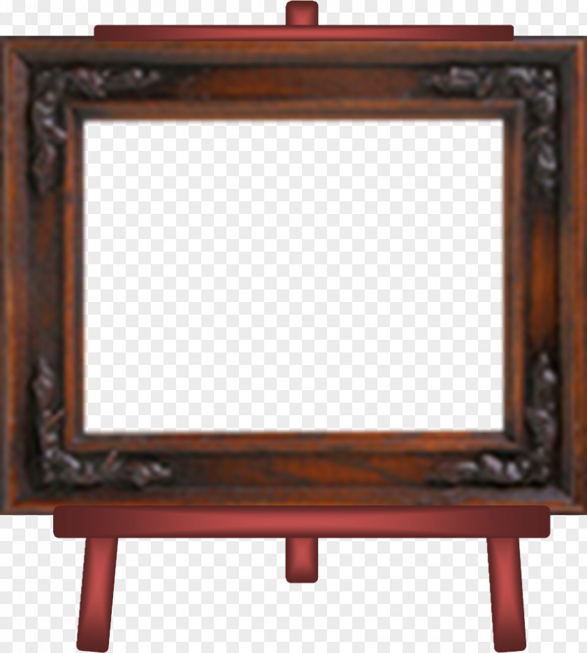 Chevalet Table Easel Painter Painting Picture Frames PNG