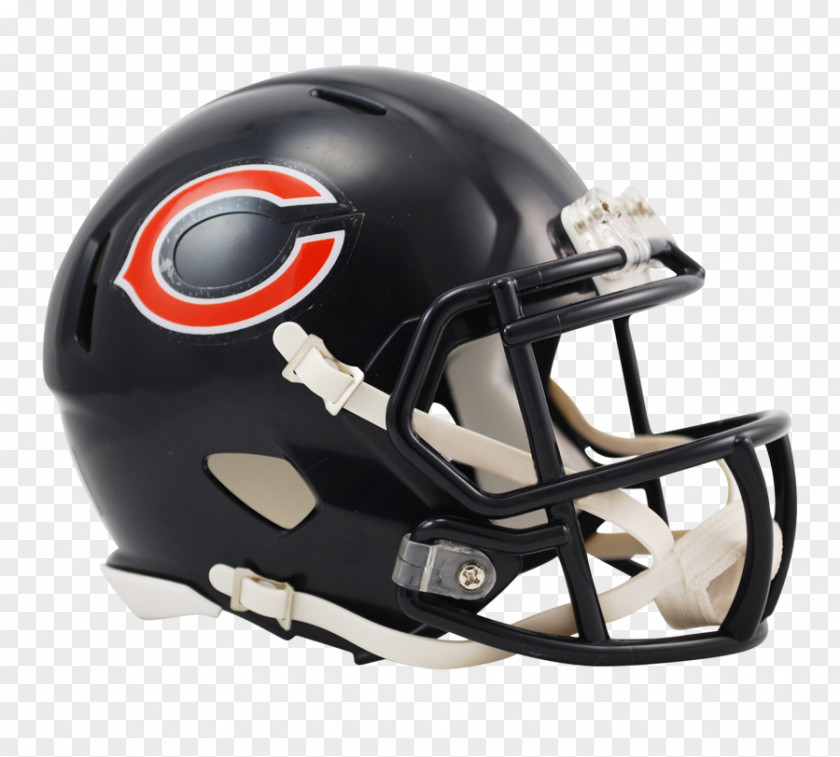 Chicago Bears NFL American Football Helmets Riddell PNG