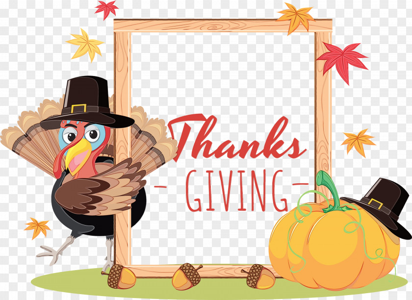 Happy Thanksgiving Turkey PNG
