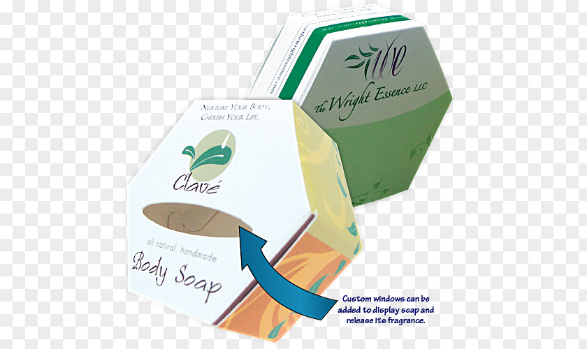 Hexagonal Box Packaging And Labeling Folding Carton PNG