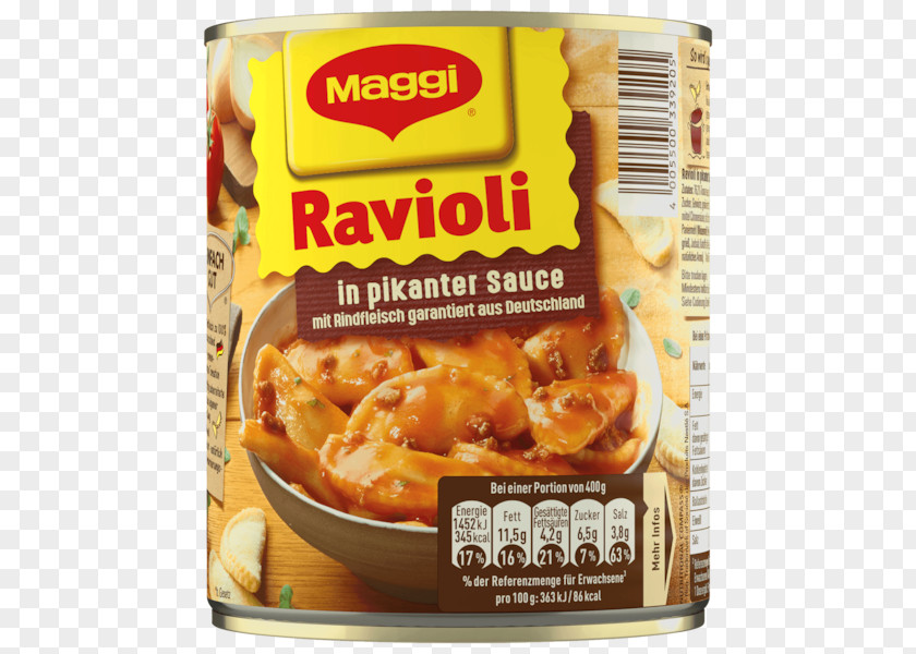 Meat Ravioli Chili Con Carne TV Dinner Pasta Sauce PNG