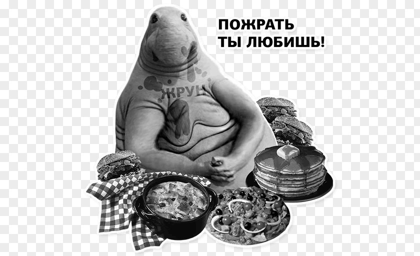 ждун Sticker Homunculus Loxodontus Telegram Messaging Apps Image PNG