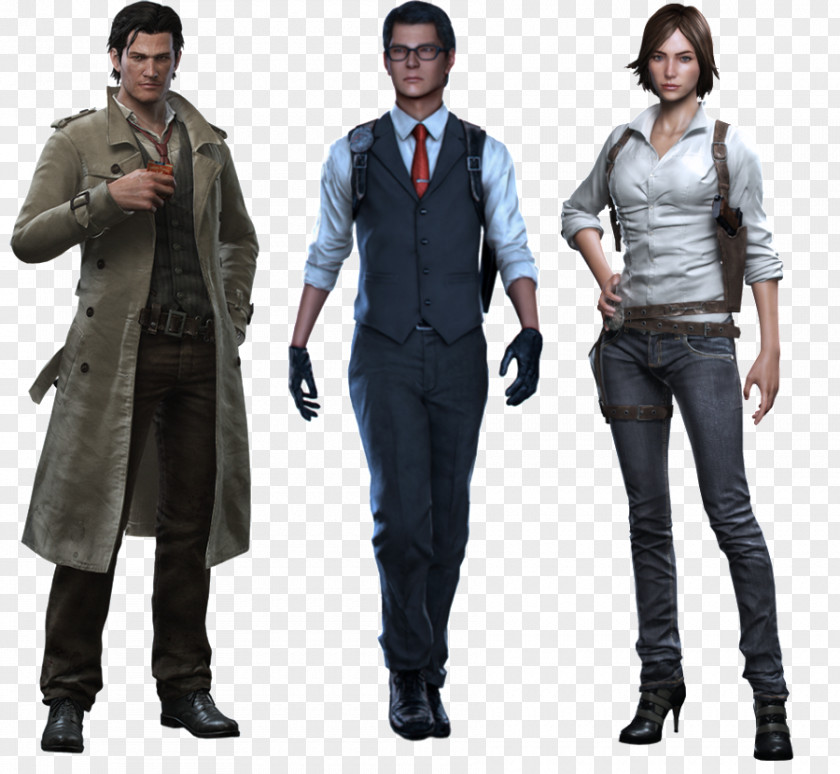 The Evil Within 2 Sebastian Castellanos Costume Cosplay PNG