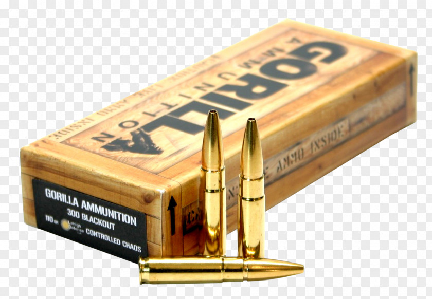 Ammunition .300 AAC Blackout Hollow-point Bullet Cartridge PNG