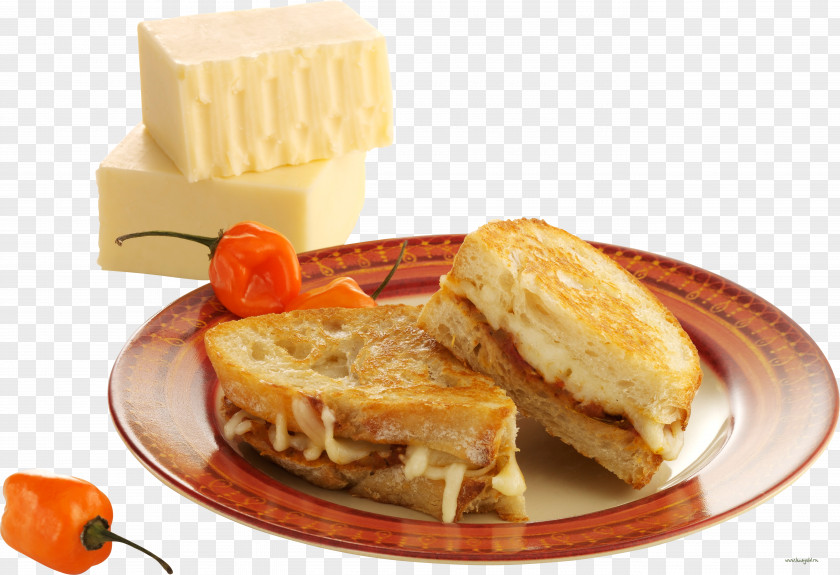 Delicious Grilled Toast Butterbrot Cheese Sandwich Gouda Hamburger PNG