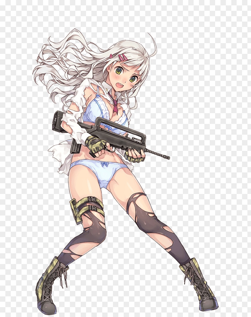 Gun Anime FAMAS Firearm PNG Firearm, clipart PNG