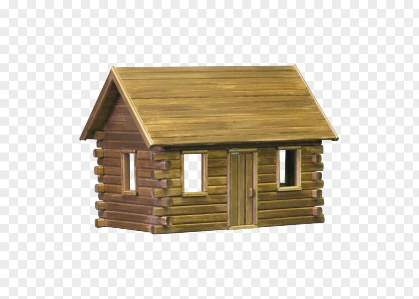 House Log Cabin Dollhouse Cottage PNG