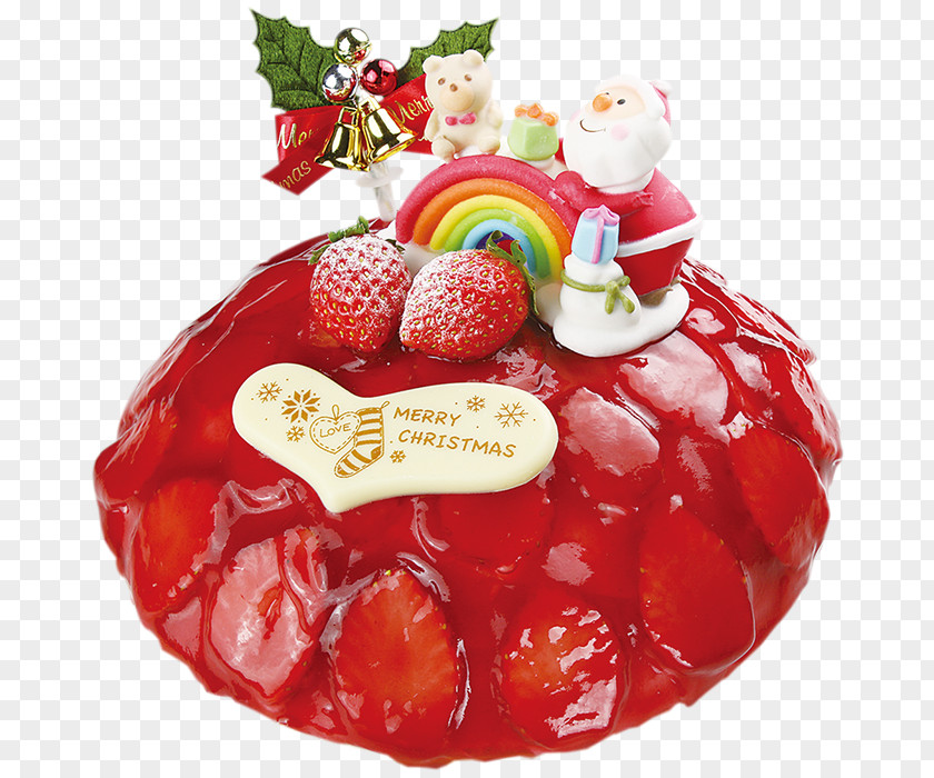 Strawberry Frozen Dessert Christmas Ornament Day PNG