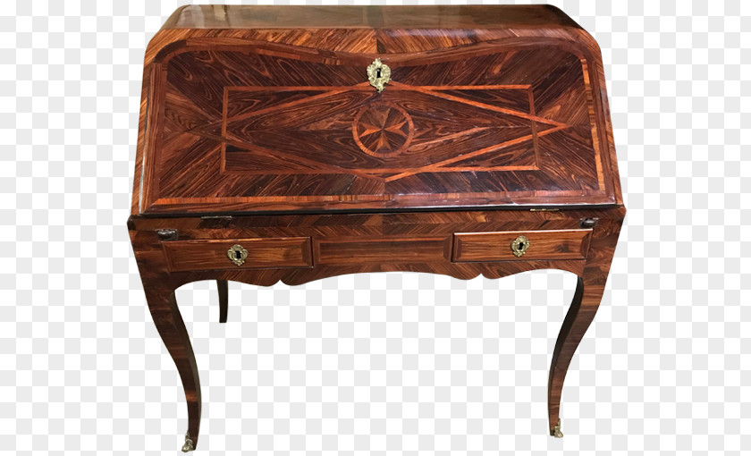 Table Louis Quinze Furniture Writing Desk PNG