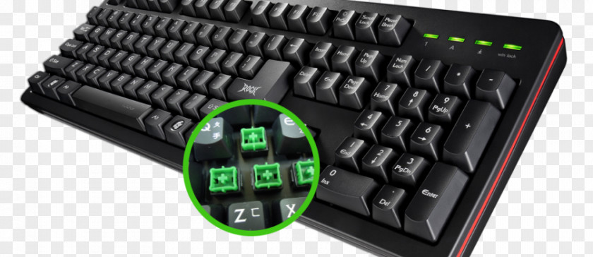 Take On An Altogether New Aspect Computer Keyboard I-Rocks K10 LG Gaming Keypad Video Game PNG