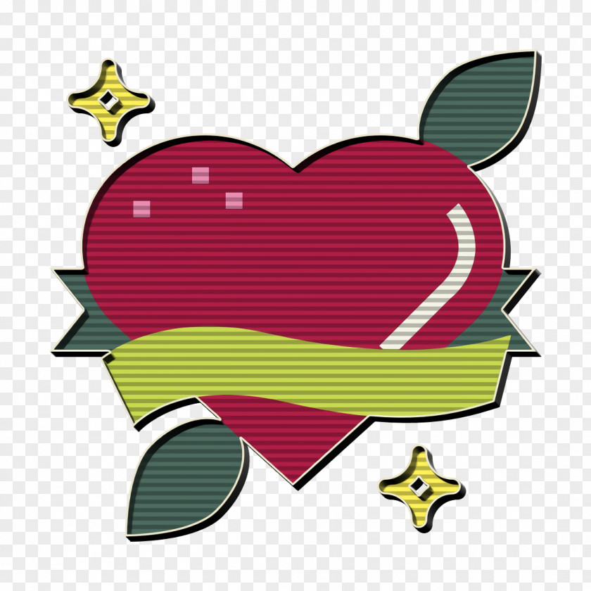 Tattoo Icon Hipster Heart PNG