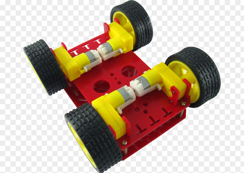 Car Robot Four-wheel Drive Wheel PNG