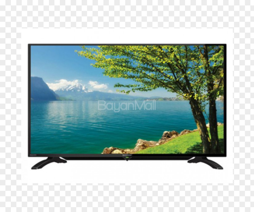 Lechon Sharp Aquos LED-backlit LCD Corporation High-definition Television 1080p PNG