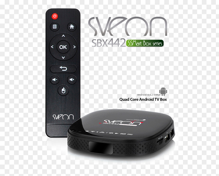 Android WD TV Kodi Digital Media Player PNG