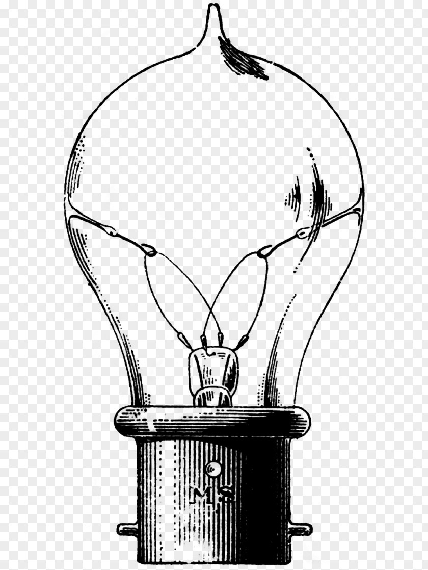Light Incandescent Bulb Drawing Lamp Edison PNG