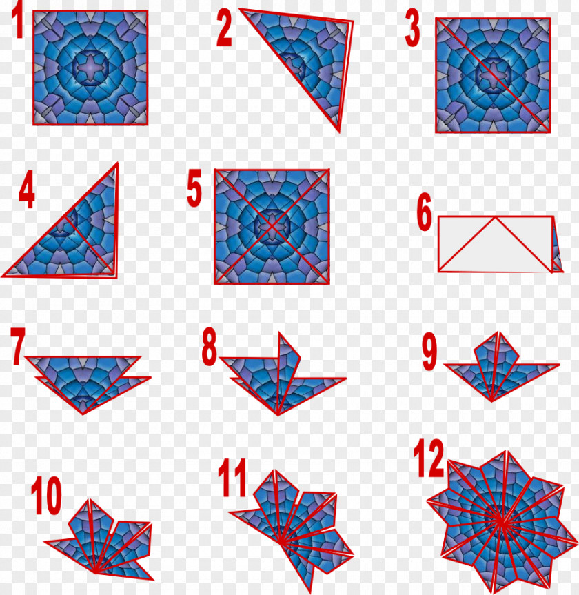Pattern Cards Tea Bag Paper Teabag Folding Origami PNG