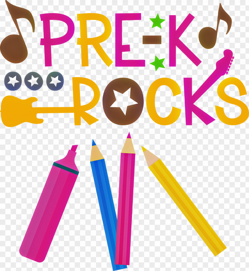 PRE K Rocks Pre Kindergarten PNG