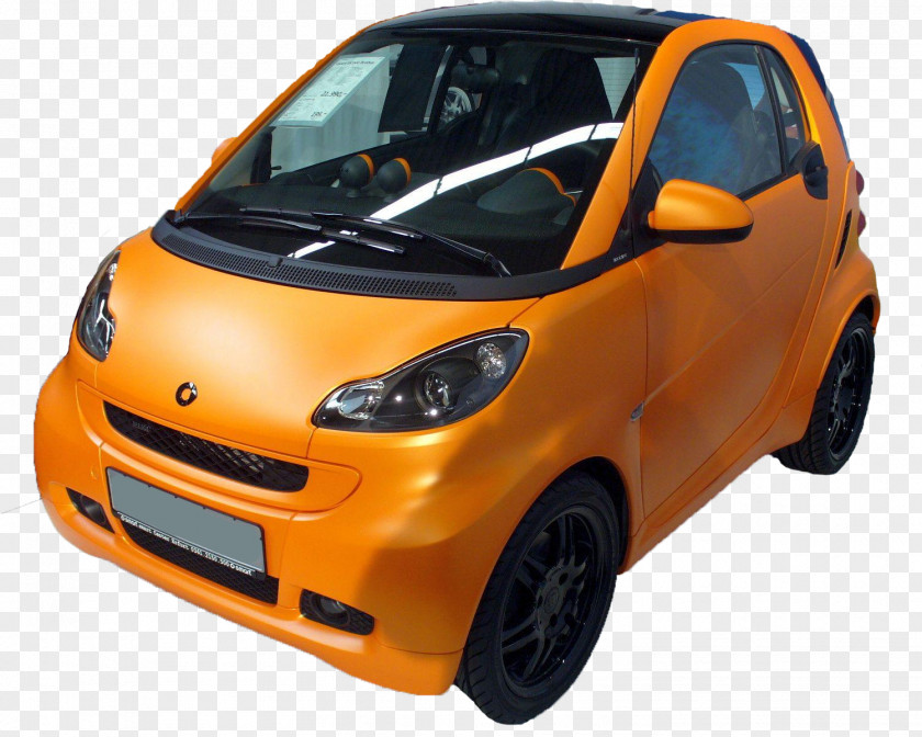 Smart 2012 Fortwo Brabus Car PNG