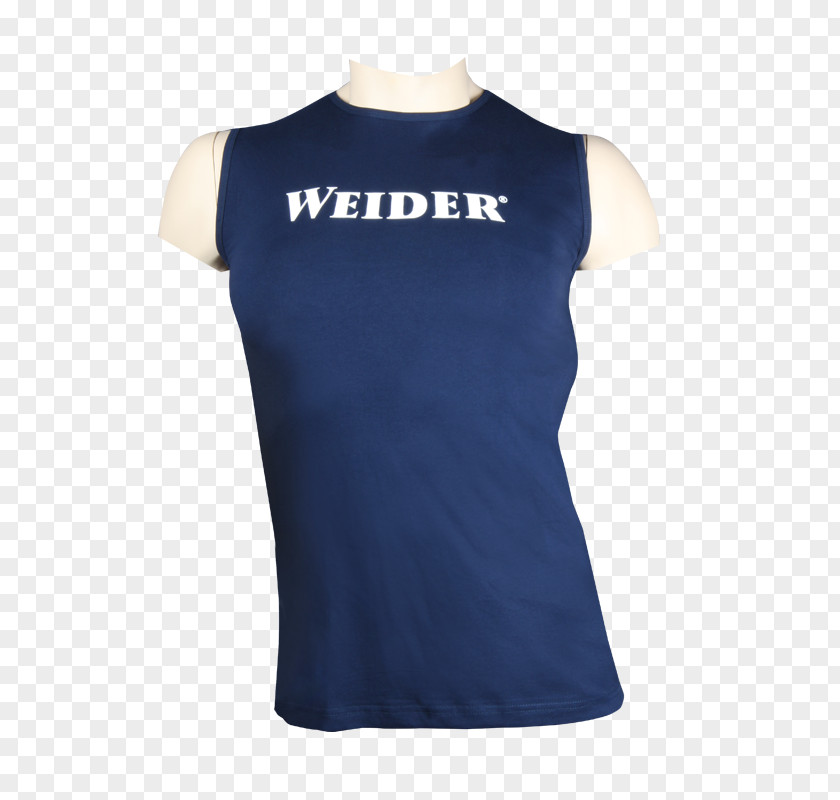 T-shirt Sleeveless Shirt Blue Gilets PNG