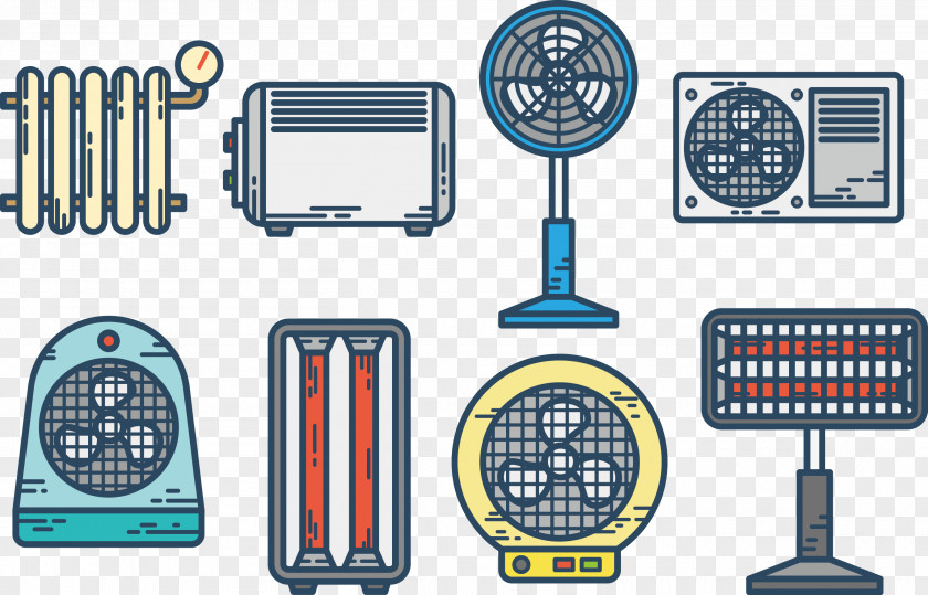 Vector Fan Electricity Home Appliance Icon PNG