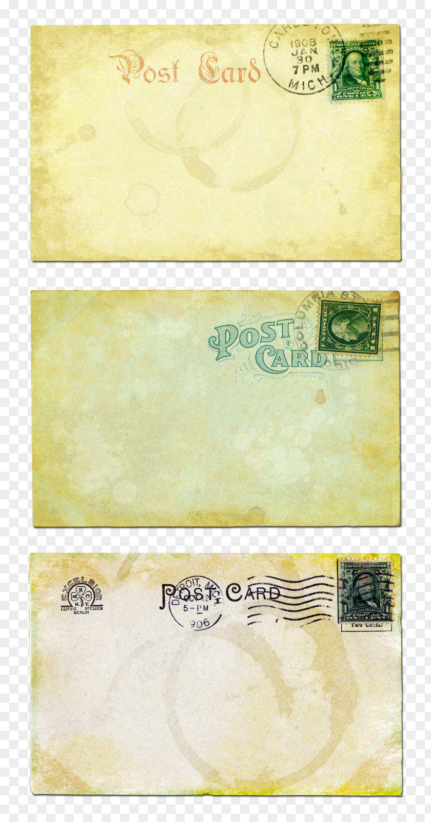 Vintage Card Paper Post Cards Clothing Scrapbooking Label PNG