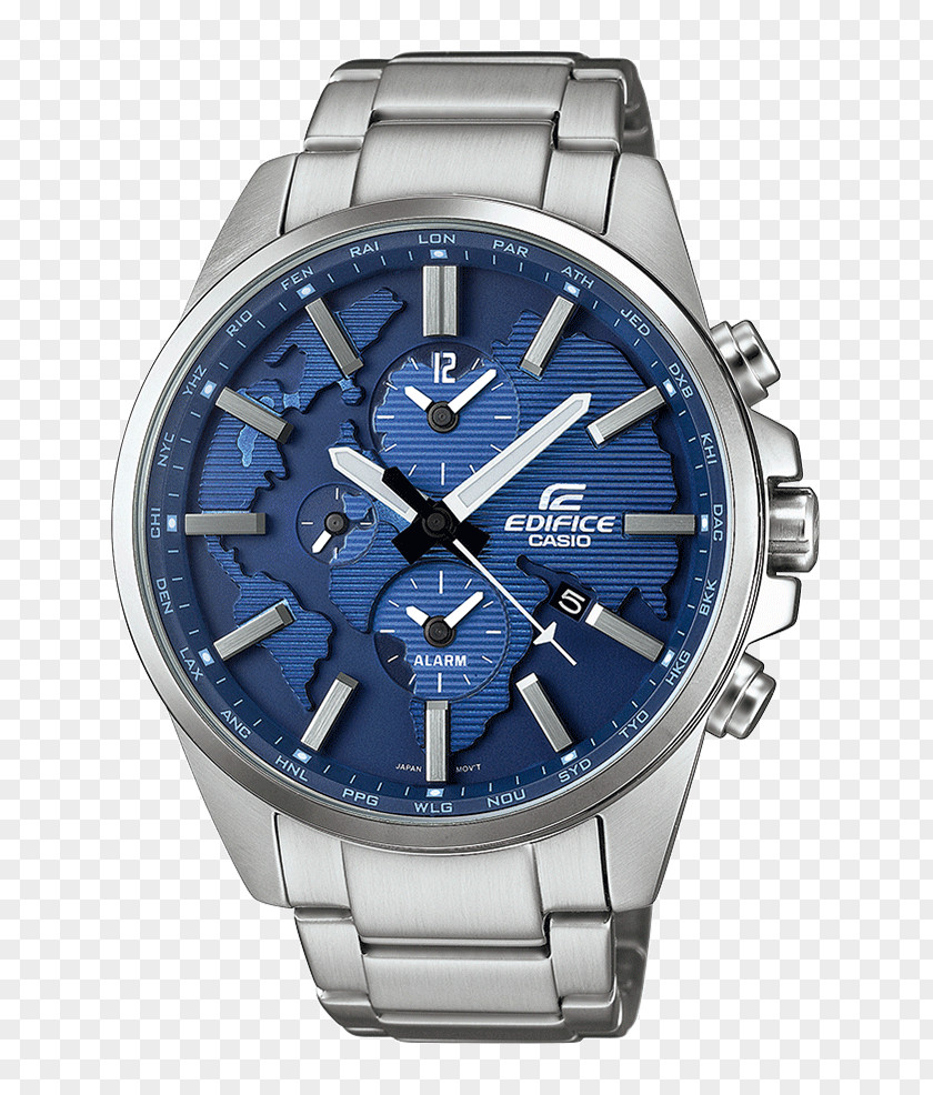 Watch Casio Edifice Chronograph Clock PNG