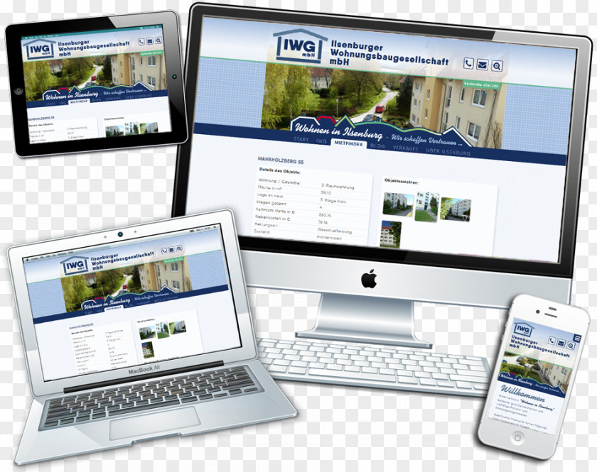 Web Design Responsive Netbook Tischlerei Heydenreich GmbH PNG