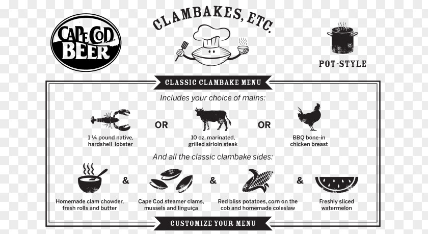 Beer Cape Cod Clambakes, Etc. New England Clam Bake PNG