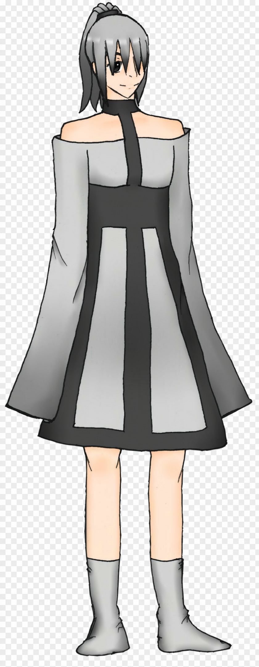 Dress Outerwear Cartoon Human Hair Color Uniform PNG