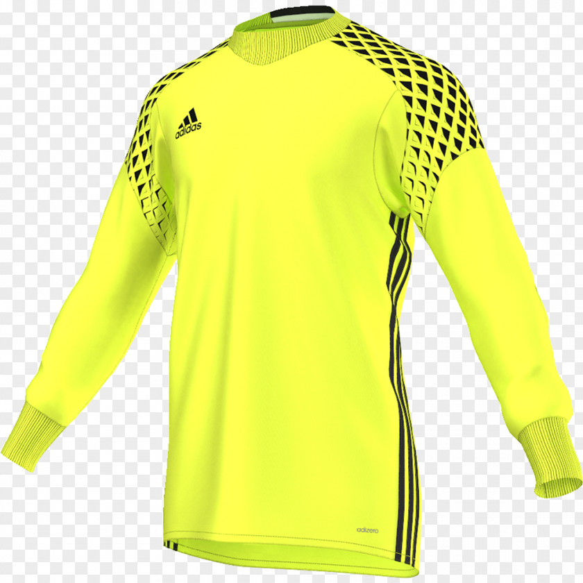 Soccer Goalkeeper Jersey T-shirt Adidas Sporting Goods PNG