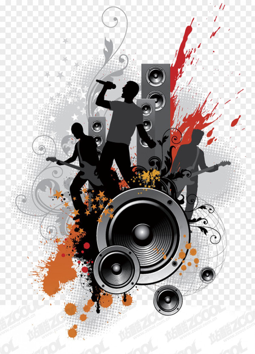 Music Illustration PNG Illustration, Registration band posters clipart PNG