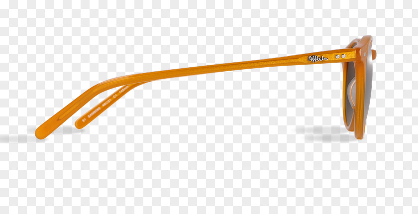 Orange Arrows Sunglasses Angle PNG