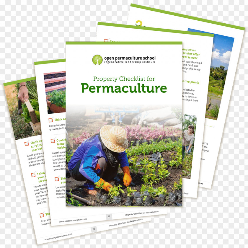 Permaculture Advertising Product PNG