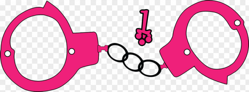 Pink Hand Drawn Handcuffs Photography Royalty-free PNG