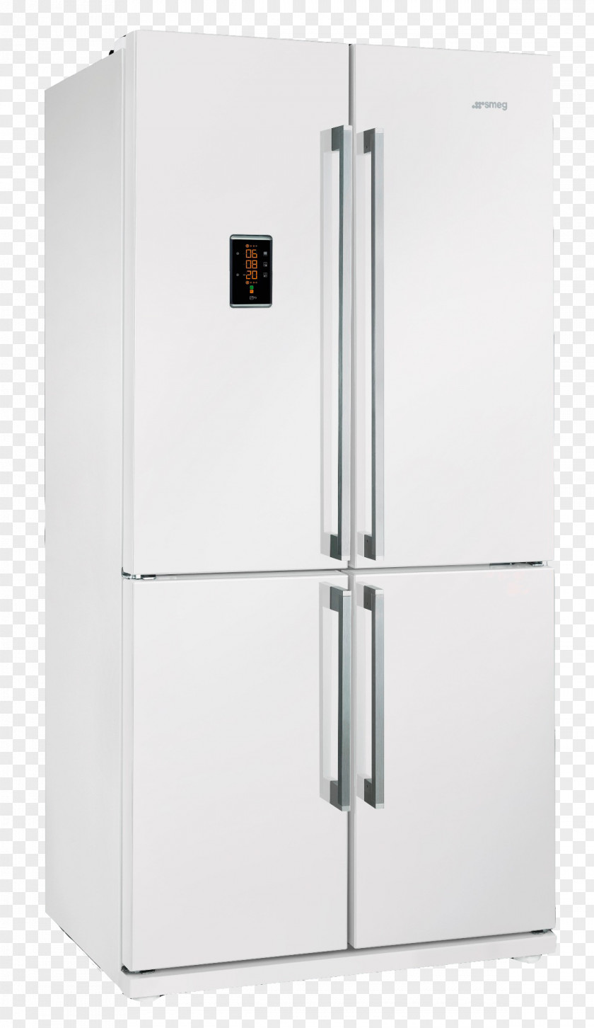 Refrigerator Auto-defrost Freezers Smeg FQ60NPE PNG