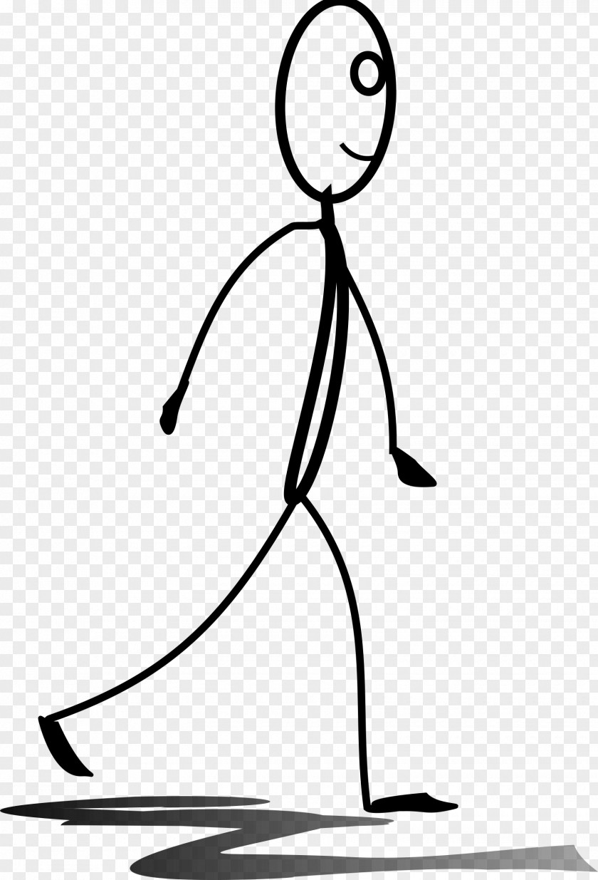 Running Man Stick Figure Animation Walking Clip Art PNG