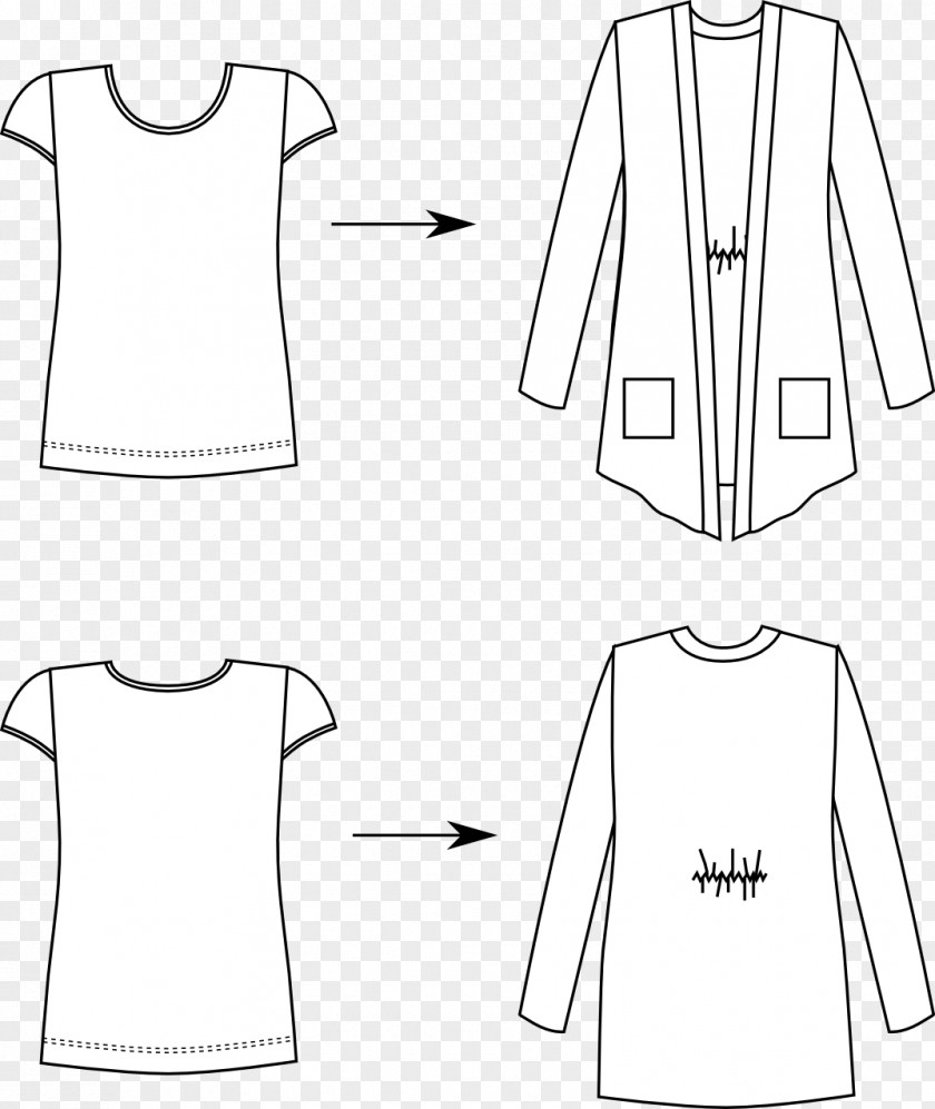 T-shirt Pattern Clothing Drawing PNG