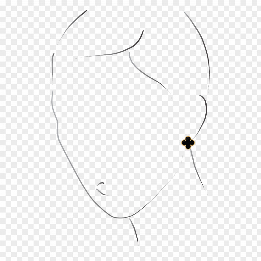 Van Cleef Earring Drawing & Arpels Clip Art PNG