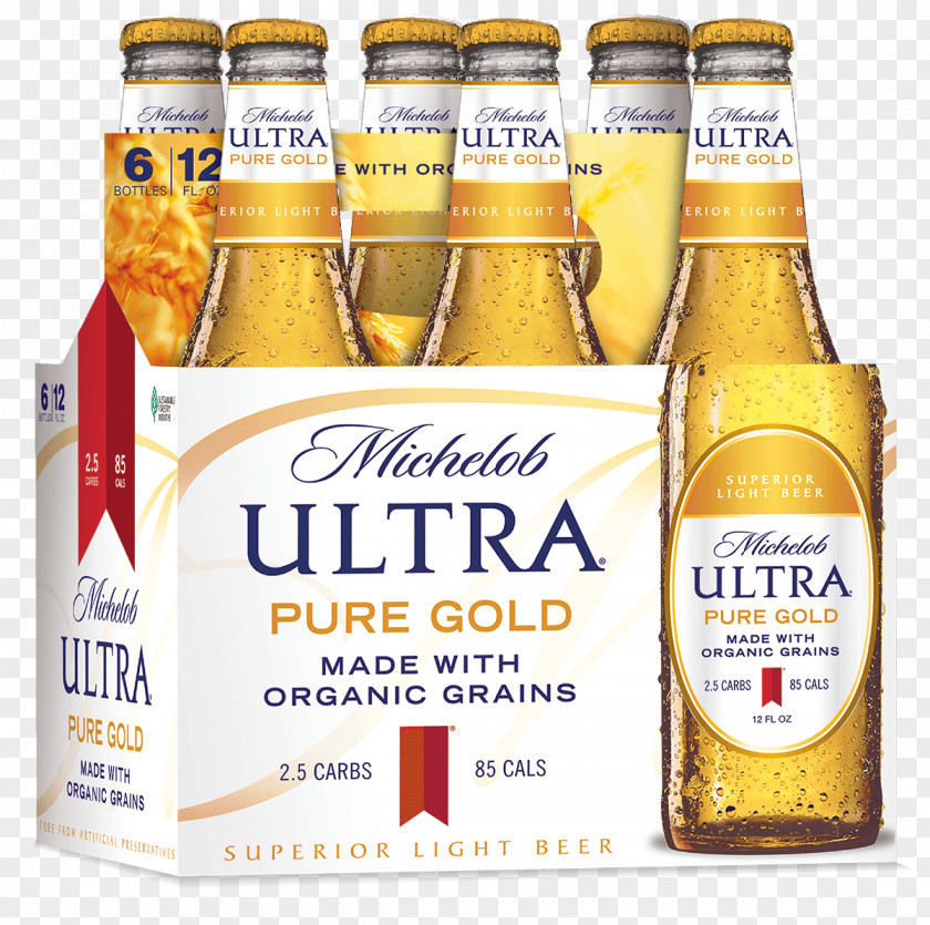 Beer Light Michelob Ultra Natural PNG