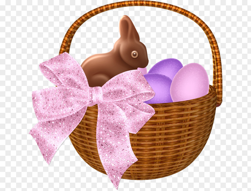 Bow Basket Easter Animation PNG