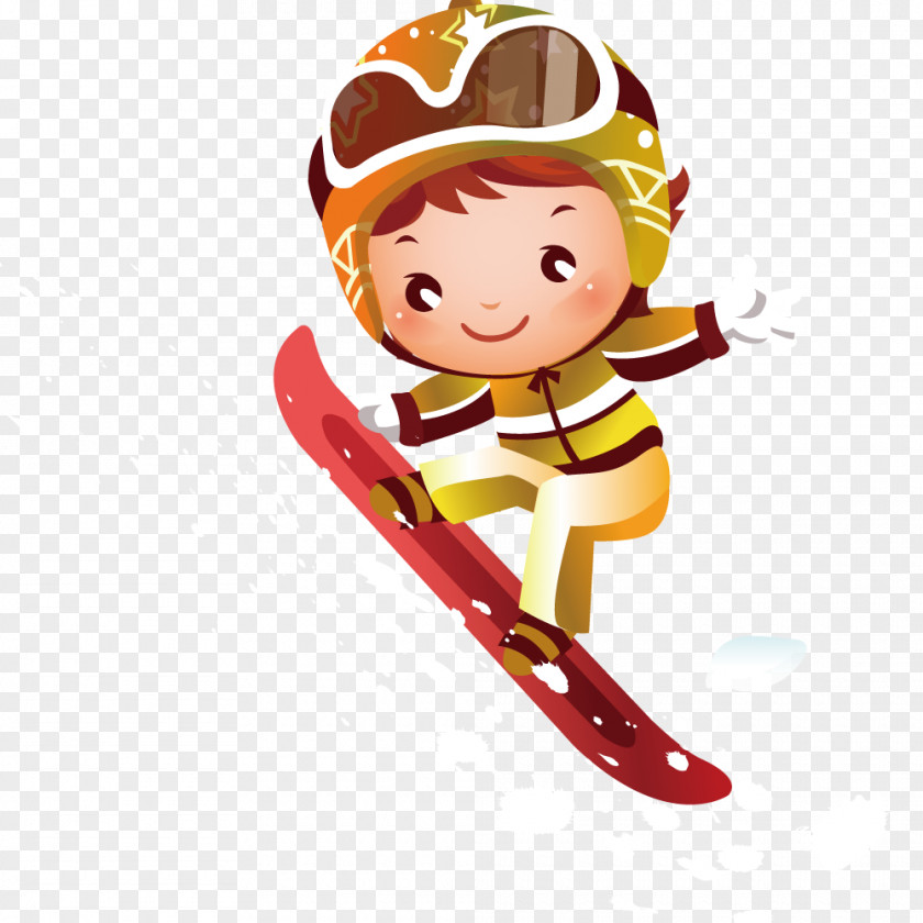 Difficult Ski Skiing Child Clip Art PNG