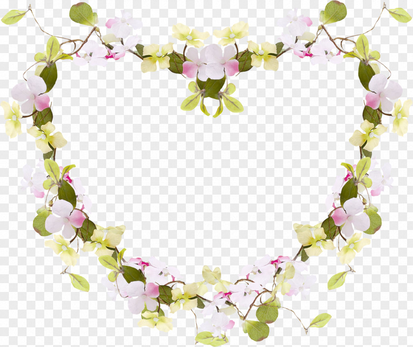 Heart Flowers Flower Drawing Leaf PNG