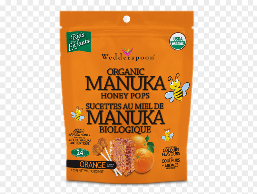 Honey Spoon Vegetarian Cuisine Mānuka Food Wedderspoon Organic USA Manuka PNG